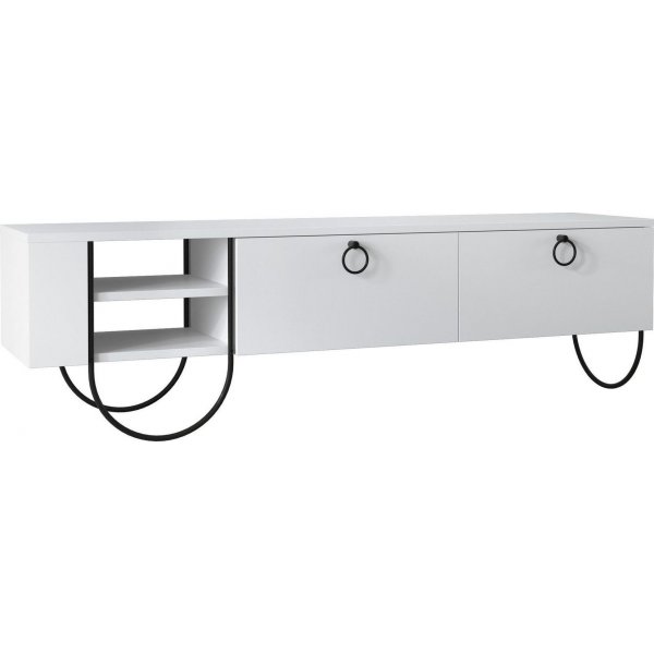 Norfolk mediapenkki - valkoinen