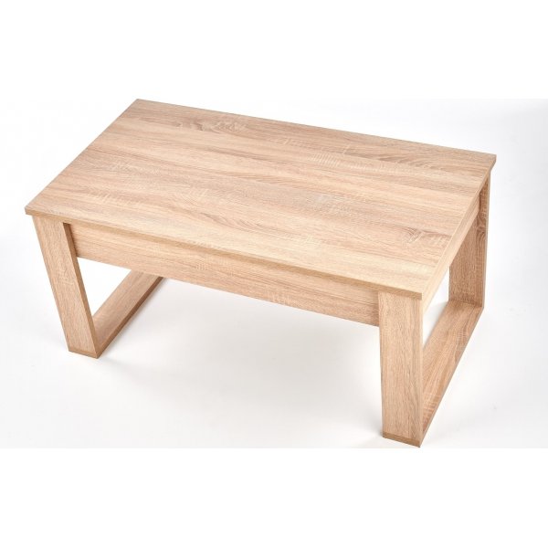 Sohvapöytä laatikoilla 110 x 60 cm vaalea tammi + Huonekalujen tekstiilien hoito Sohvapöytä laatikoilla 110 x 60 cm vaalea tammi + Huonekalujen tekstiilien hoito