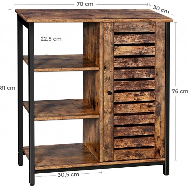 Vilgot säilytyskalusteet - Ruskea/musta Vilgot säilytyskalusteet - Ruskea/musta