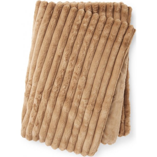 Raidallinen ruudullinen konjakki - 120 x 180 cm Raidallinen ruudullinen konjakki - 120 x 180 cm