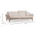 Costor 3-istuttava sohva - valkoinen
