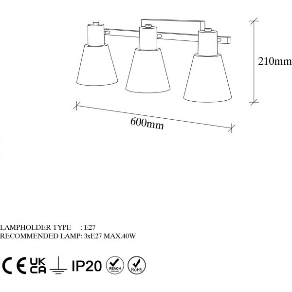 Gunnel seinvalaisin 13094 - Musta/antiikki