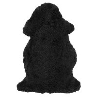 Curly lampaannahka - 95x55 cm - Musta Curly lampaannahka - 95x55 cm - Musta