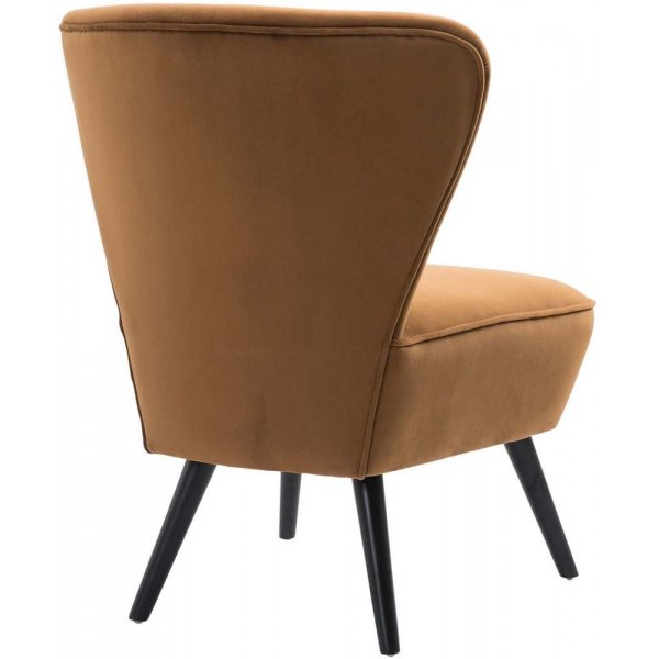 Moby-nojatuoli - Okrankeltainen/musta Moby-nojatuoli - Okrankeltainen/musta