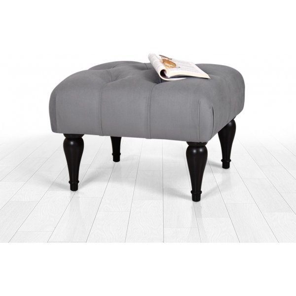 Kukkapouf - harmaa Kukkapouf - harmaa