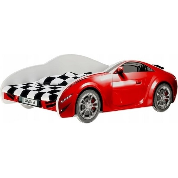 Daytona autosnky 80 x 160 cm - punainen