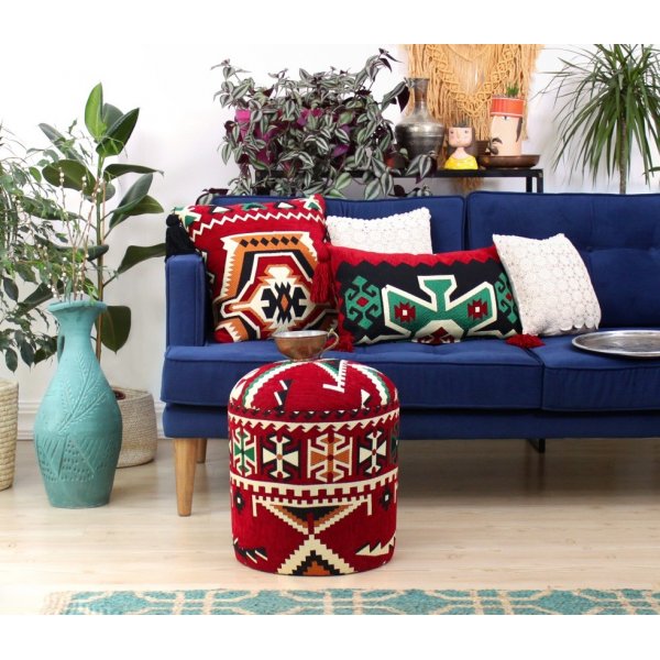 Bozok v3 Pouf - Monivärinen Bozok v3 Pouf - Monivärinen