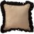 Firefly-tyynynpllinen 43 x 43 cm - Musta/beige