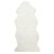 Kihara lampaannahka suora Valkoinen - 135 x 55 cm