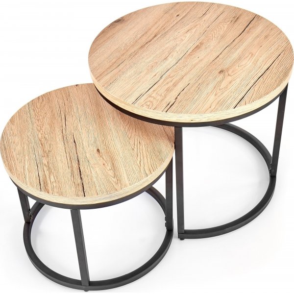 Tore- pöytälevy - Tammi / Musta Tore- pöytälevy - Tammi / Musta