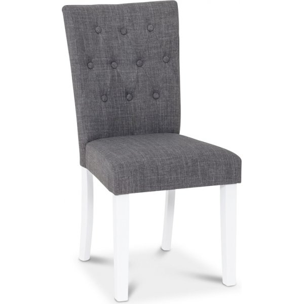 Pehmustettu tuoli - harmaa