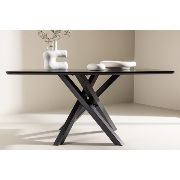 Piazza sohvapöytä 100 x 60 cm - Musta Piazza sohvapöytä 100 x 60 cm - Musta