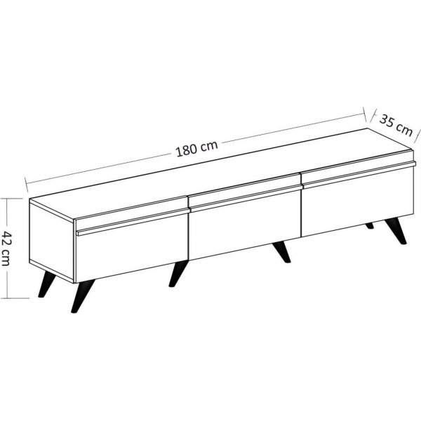 Amsterdamin mediapenkki - antrasiitti Amsterdamin mediapenkki - antrasiitti