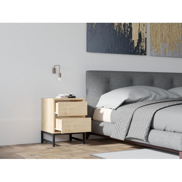 Neddy-yöpöytä - Sapphire/musta Neddy-yöpöytä - Sapphire/musta