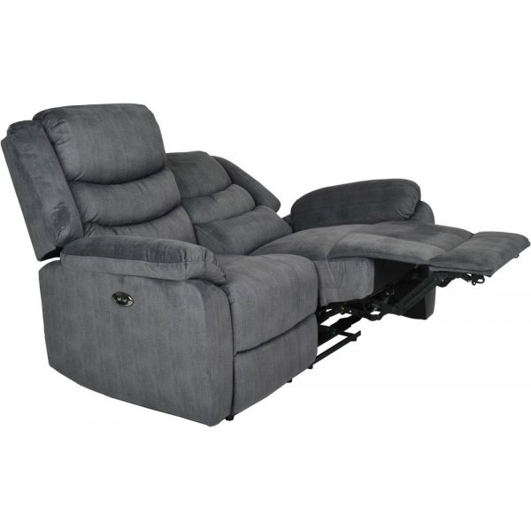 Winfield 2-istuttava sähköinen lepotuoli sohva - tummanharmaa Winfield 2-istuttava sähköinen lepotuoli sohva - tummanharmaa