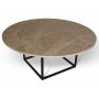 Dexter pyre sohvapyt 105 cm - Metalli/ruskea beige empradore kivi