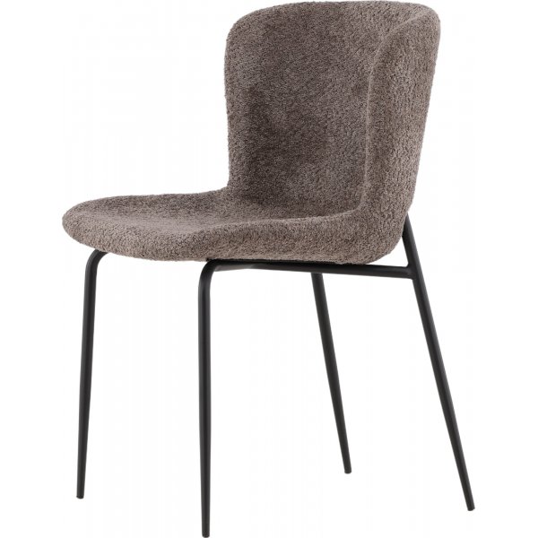 Modesto ruokapydn tuoli - Ruskea boucle