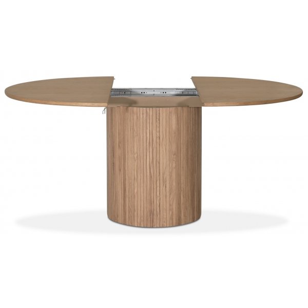 Pyre ruokapyt 115-160 cm - Valkoiseksi maalattu