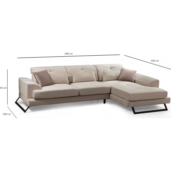Frido sohva - Stone beige Frido sohva - Stone beige