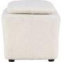 Laurel pouf - Valkoinen boucle