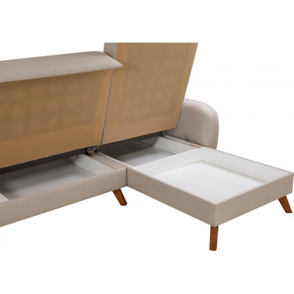 Kronos 2 vuodesohva Cream Kronos 2 vuodesohva Cream