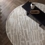 Milos matto 200 cm - Beige/valkoinen