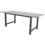Gllivare-ruokapyt 220 cm - Musta