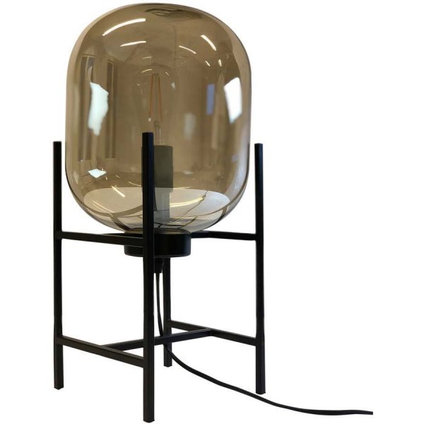 Elements-pöytävalaisin - Musta/kirkas lasi Elements-pöytävalaisin - Musta/kirkas lasi