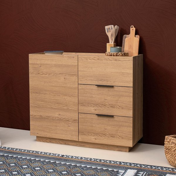 Lody-kaappi 110 cm - Puu Lody-kaappi 110 cm - Puu