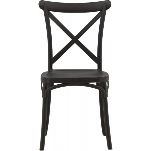 Crosett ruokatuoli - musta