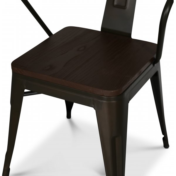 Peltinen Industry adan -tuoli - Saksanp�hkin�/Pelti