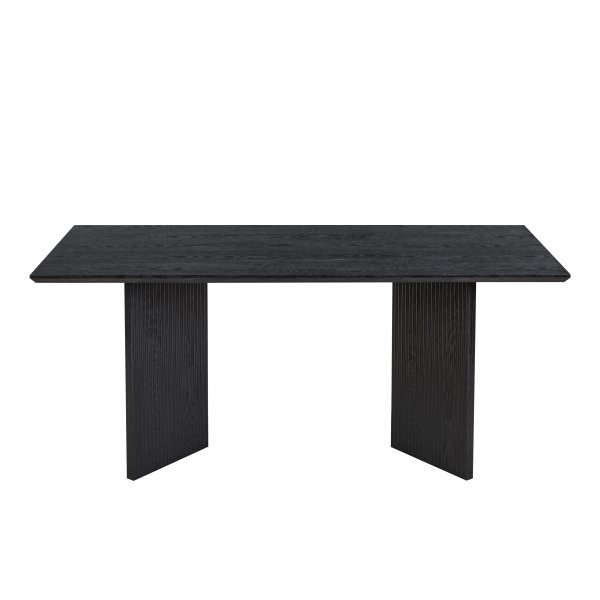 Crossby ruokapöytä 180x90 cm - Mustaksi petsattu tammi Crossby ruokapöytä 180x90 cm - Mustaksi petsattu tammi