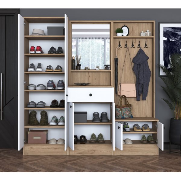 Muodikkaat aulakalusteet 180 cm - Phkin/valkoinen