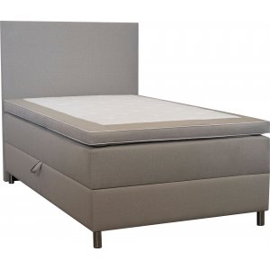 Accent boxbed -sänky säilytystilalla ja sängynpäätyllä - 120 x 200 cm - Beige Accent boxbed -sänky säilytystilalla ja sängynpäätyllä - 120 x 200 cm - Beige