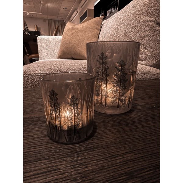 Kristina kynttillyhty iso - Talvimets