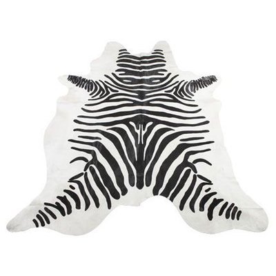 Zebra lehmnnahka Musta/valkoinen
