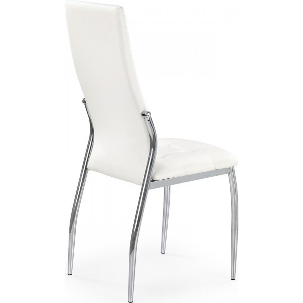Tuoli Nicolas - Valkoinen/kromi Tuoli Nicolas - Valkoinen/kromi