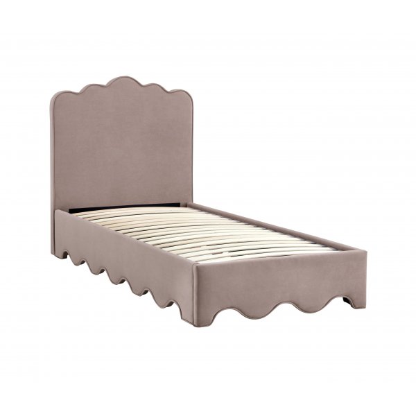 Tummanbeige sängynrunko 90x200 cm Tummanbeige sängynrunko 90x200 cm