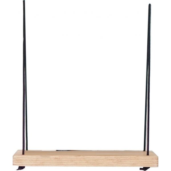 Abstrakti seinähylly 55 - pähkinä Abstrakti seinähylly 55 - pähkinä