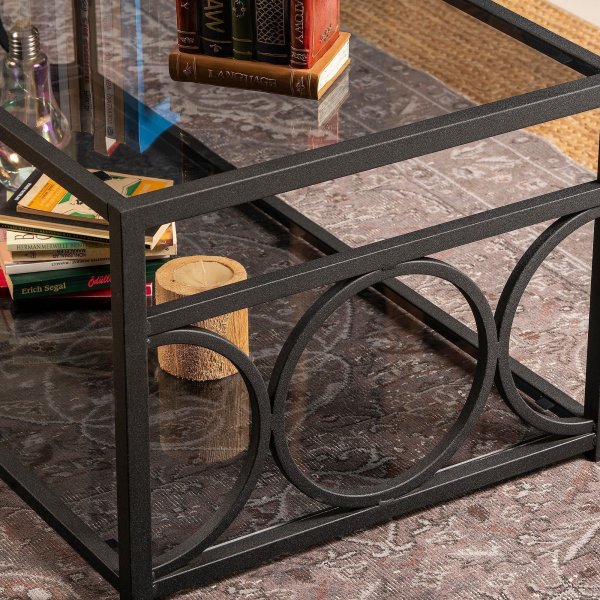 Frederika sohvapöytä 120 x 60 cm - Musta Frederika sohvapöytä 120 x 60 cm - Musta