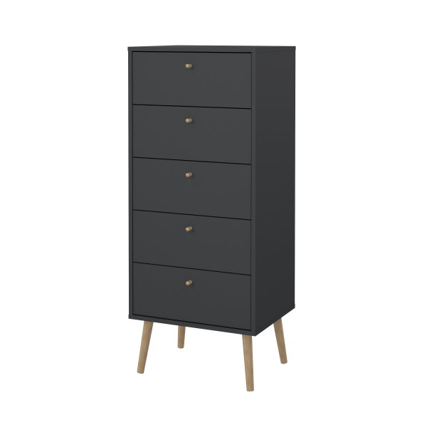 Bodo-lipasto 5 laatikolla - Mattavalkoinen