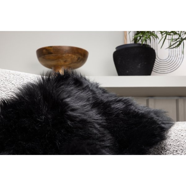 Katy trap 60 x 90 cm - Musta tekoturkis Katy trap 60 x 90 cm - Musta tekoturkis