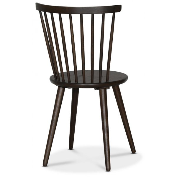 Sintorp ruokailuryhmä, pyöreä ruokapöytä Ø115 cm sis. 4 keppituolia Castor - Ruskea marmori (laminaatti) + Huonekalujen jalat Sintorp ruokailuryhmä, pyöreä ruokapöytä Ø115 cm sis. 4 keppituolia Castor - Ruskea marmori (laminaatti) + Huonekalujen jalat