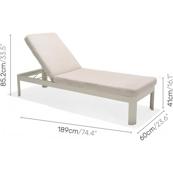 Portals lounge ryhmä 4 - Valkoinen/tiikki Portals lounge ryhmä 4 - Valkoinen/tiikki