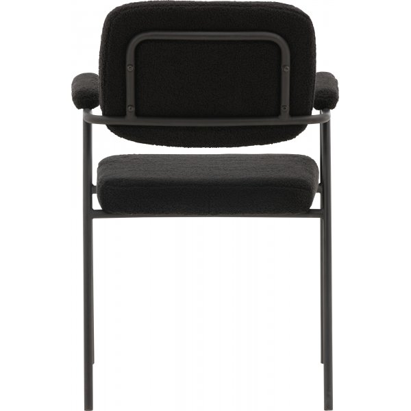 Eilen ruokatuoli - musta boucle