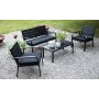 Alesund black Lounge ryhm patiolle