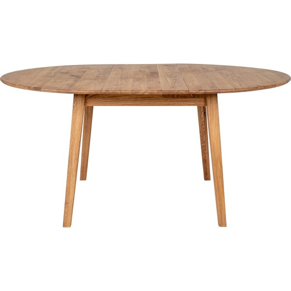 Metz ruokapyt 118-158 x 118 cm - ljytty tammi