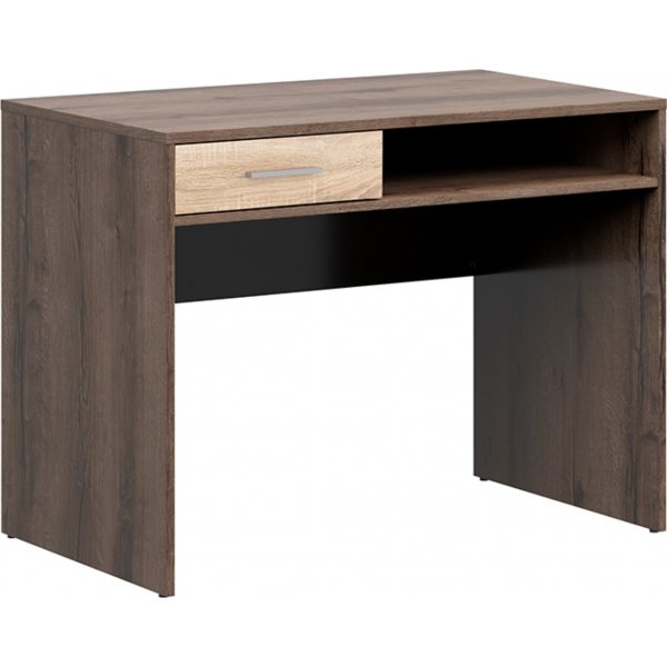 Nepo Plus typyt 100 x 59 cm - Tumma tammi/vaalea tammi