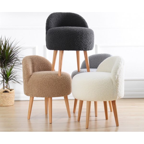 Rufmee pouf - valkoinen Rufmee pouf - valkoinen