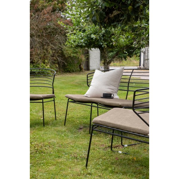 Milano sohvaryhmä - musta/hiekkabeige Milano sohvaryhmä - musta/hiekkabeige